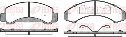 Kawe 0550 00 - Гальмівні колодки, дискові гальма autocars.com.ua