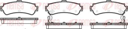 Kawe 0607 02 - Тормозные колодки, дисковые, комплект autodnr.net