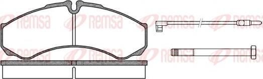 Kawe 0651 02 - Тормозные колодки, дисковые, комплект autodnr.net