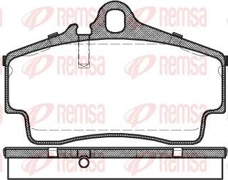 Kawe 0654 00 - Гальмівні колодки, дискові гальма autocars.com.ua