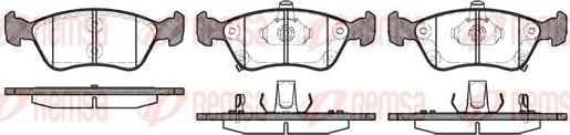 Kawe 0676 02 - Гальмівні колодки, дискові гальма autocars.com.ua