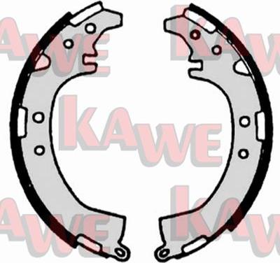 Kawe 07230 - Комплект гальм, барабанний механізм autocars.com.ua