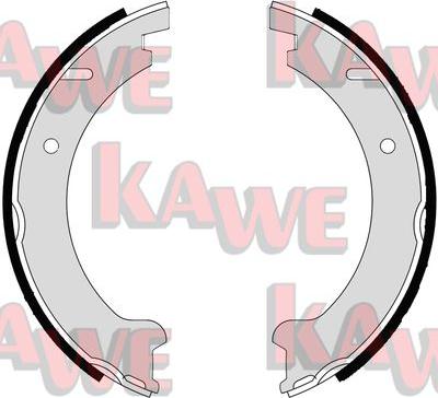 Kawe 07235 - Комплект тормозов, ручник, парковка autodnr.net