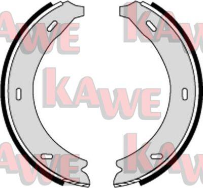 Kawe 07320 - Комплект гальм, ручник, парковка autocars.com.ua