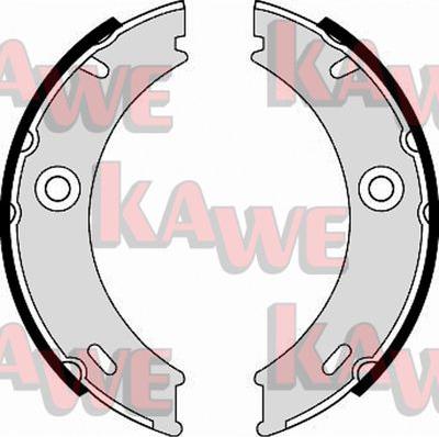 Kawe 07970 - Комплект тормозов, ручник, парковка autodnr.net