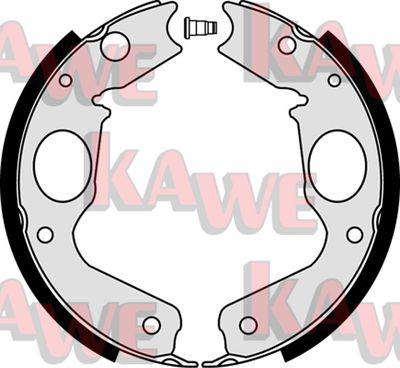 Kawe 08350 - Комплект тормозов, ручник, парковка autodnr.net