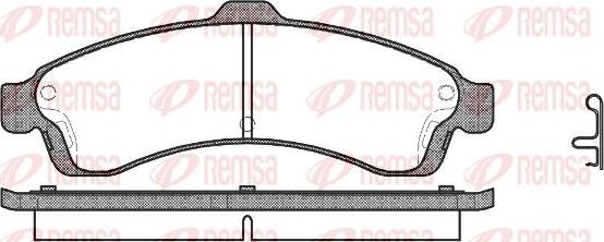 Kawe 0837 02 - Гальмівні колодки, дискові гальма autocars.com.ua