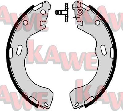 Kawe 08510 - Комплект гальм, барабанний механізм autocars.com.ua