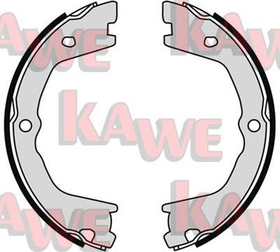 Kawe 09080 - Комплект гальм, ручник, парковка autocars.com.ua