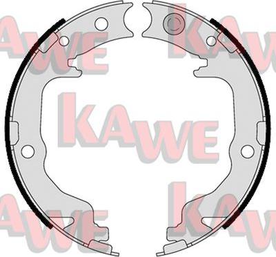 Kawe 09540 - Комплект тормозов, ручник, парковка autodnr.net