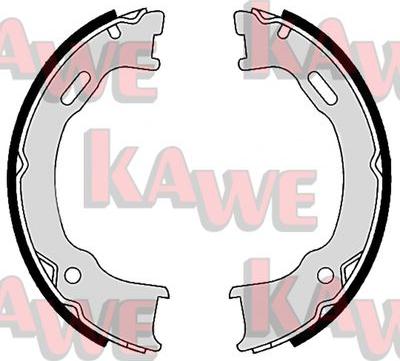 Kawe 09560 - Комплект гальм, ручник, парковка autocars.com.ua