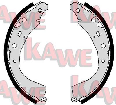 Kawe 09600 - Комплект гальм, ручник, парковка autocars.com.ua
