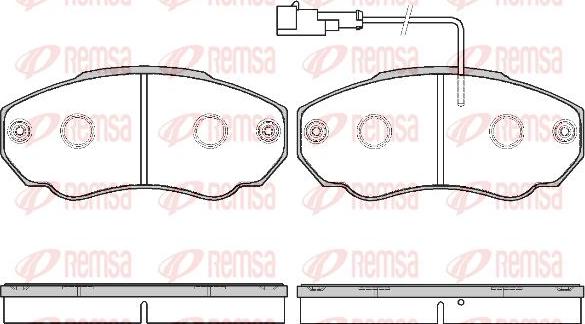 Kawe 0960 21 - Гальмівні колодки, дискові гальма autocars.com.ua