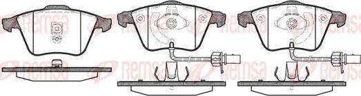 Kawe 0964 02 - Тормозные колодки, дисковые, комплект autodnr.net