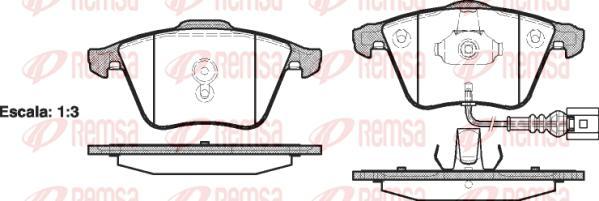 Kawe 0964 41 - Гальмівні колодки, дискові гальма autocars.com.ua