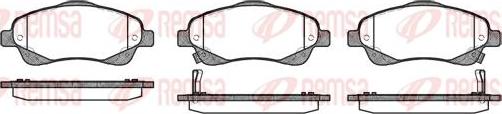 Kawe 1046 02 - Тормозные колодки, дисковые, комплект autodnr.net