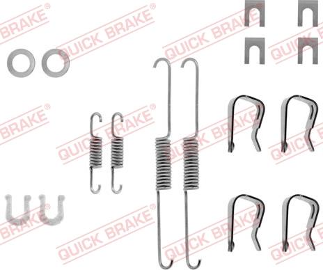 Kawe 105-0549 - Комплектующие, барабанный тормозной механизм autodnr.net