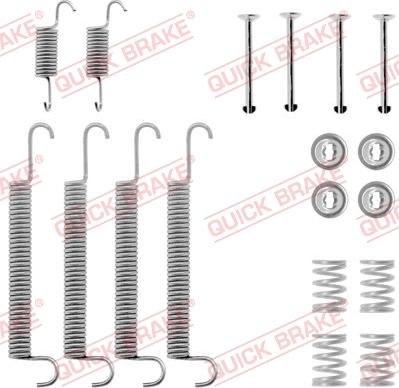 Kawe 105-0559 - Комплектующие, барабанный тормозной механизм autodnr.net