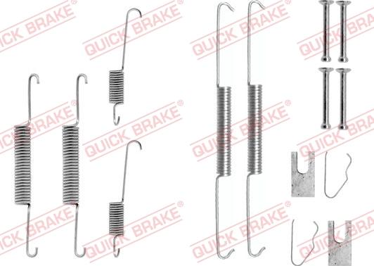 Kawe 105-0645 - Комплектующие, барабанный тормозной механизм autodnr.net