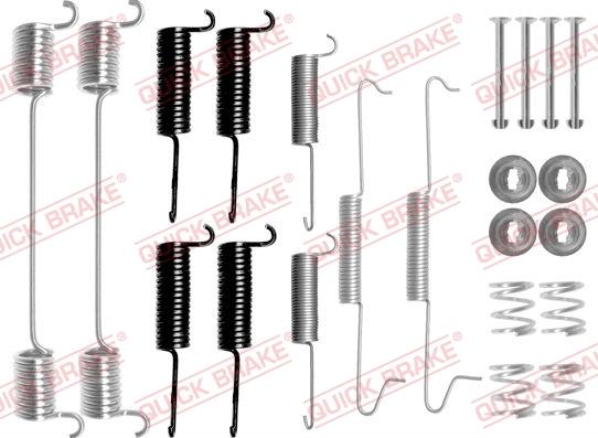 Kawe 105-0648 - Комплектующие, барабанный тормозной механизм autodnr.net