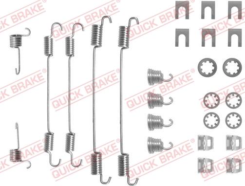 Kawe 105-0656 - Комплектующие, барабанный тормозной механизм autodnr.net