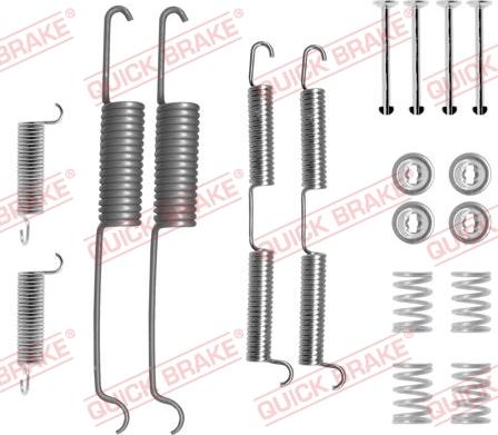 Kawe 105-0687 - Комплектующие, барабанный тормозной механизм autodnr.net