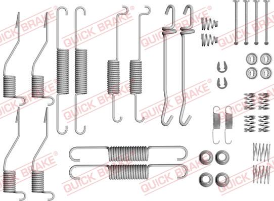 Kawe 105-0852 - Комплектующие, барабанный тормозной механизм autodnr.net