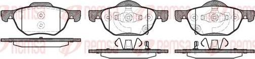 Kawe 1068 02 - Тормозные колодки, дисковые, комплект autodnr.net