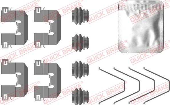 Kawe 109-0100 - Комплектуючі, колодки дискового гальма autocars.com.ua