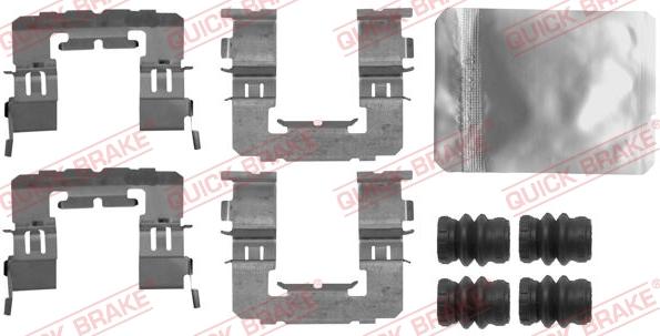 Kawe 109-1891 - Комплектующие для колодок дискового тормоза autodnr.net