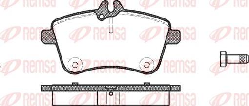 Kawe 1130 00 - Гальмівні колодки, дискові гальма autocars.com.ua