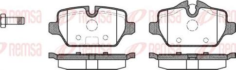 Kawe 1132 00 - Гальмівні колодки, дискові гальма autocars.com.ua