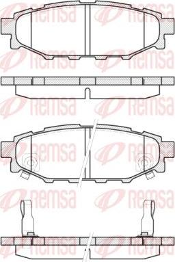 Kawe 1136 12 - Гальмівні колодки, дискові гальма autocars.com.ua