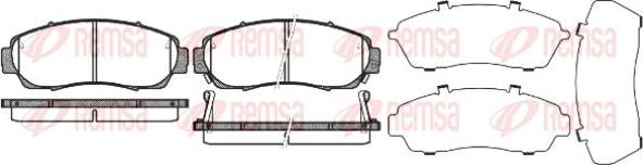 Kawe 1171 12 - Гальмівні колодки, дискові гальма autocars.com.ua