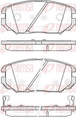 Kawe 1204 12 - Гальмівні колодки, дискові гальма autocars.com.ua