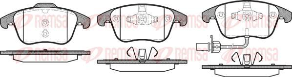 Kawe 1219 11 - Гальмівні колодки, дискові гальма autocars.com.ua