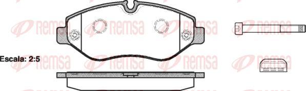 Kawe 1245 00 - Гальмівні колодки, дискові гальма autocars.com.ua