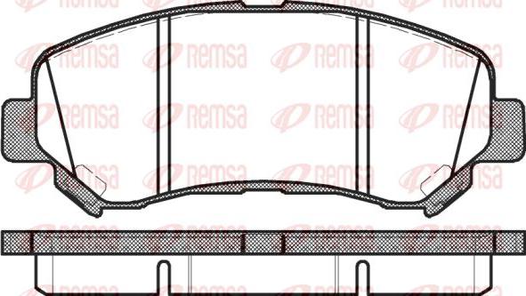 Kawe 1318 00 - Гальмівні колодки, дискові гальма autocars.com.ua