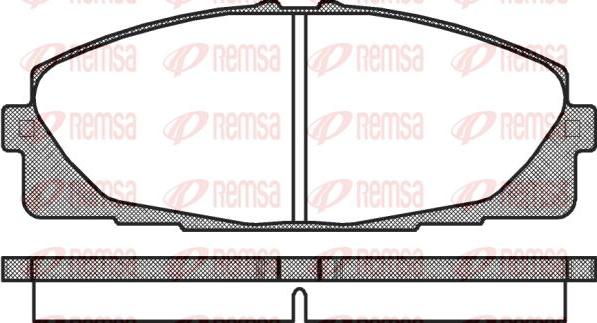 Kawe 1325 00 - Тормозные колодки, дисковые, комплект autodnr.net