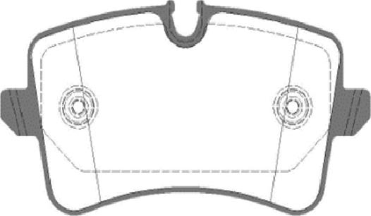 Kawe 1343 14 - Тормозные колодки, дисковые, комплект autodnr.net