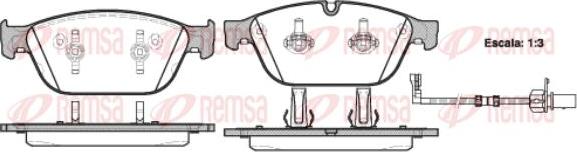 Kawe 1443 02 - Гальмівні колодки, дискові гальма autocars.com.ua