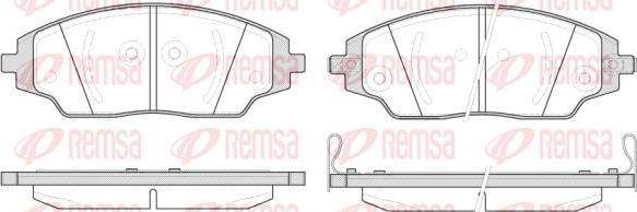 Kawe 1537 02 - Гальмівні колодки, дискові гальма autocars.com.ua