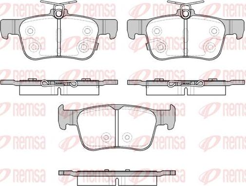 Kawe 1551 32 - Тормозные колодки, дисковые, комплект autodnr.net