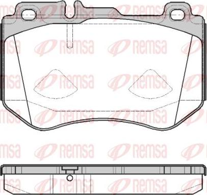 Kawe 1591 00 - Гальмівні колодки, дискові гальма autocars.com.ua