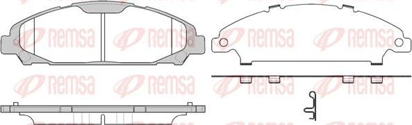 Kawe 1620 00 - Тормозные колодки, дисковые, комплект autodnr.net