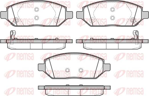 Kawe 1674 02 - Гальмівні колодки, дискові гальма autocars.com.ua