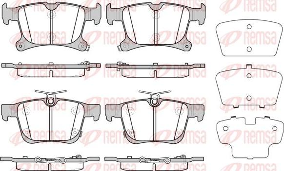 Kawe 1701 02 - Гальмівні колодки, дискові гальма autocars.com.ua