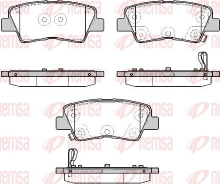 Kawe 1807 12 - Гальмівні колодки, дискові гальма autocars.com.ua