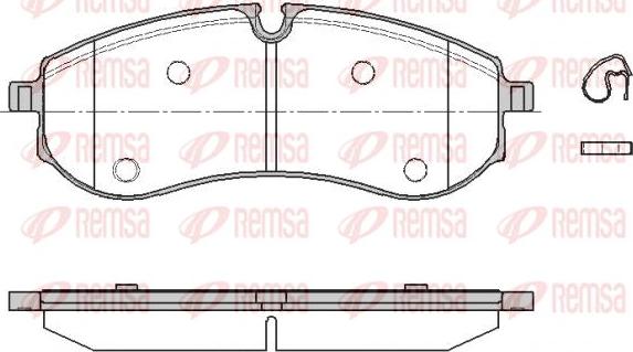 Kawe 1856 00 - Гальмівні колодки, дискові гальма autocars.com.ua