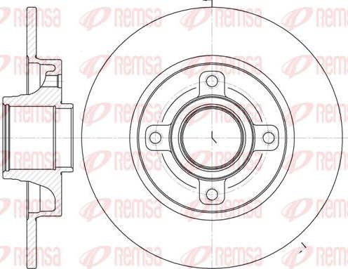 Kawe 61014 00 - Тормозной диск autodnr.net